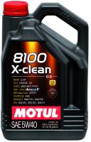 Motul - Motul 5L Synthetic Engine Oil 8100 5W40 X-CLEAN C3 -505 01-502 00-505 00-LL04