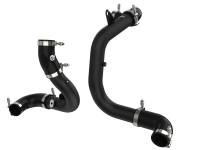 aFe - aFe BladeRunner 15-20 VW GTI (MKVII) L4-2.0L (t) Aluminum Hot and Cold Charge Pipe Kit Black - 46-20414-B