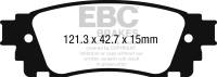 EBC - EBC 2017+ Toyota C-HR 2.0L Yellowstuff Rear Brake Pads - DP42262R