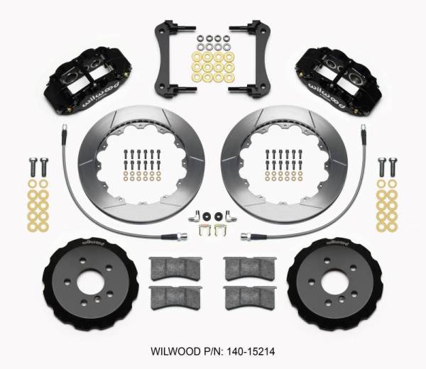 Wilwood - Wilwood Narrow Superlite 6R Front Hat Kit 12.88in 2014-2015 Mini Cooper w/Lines