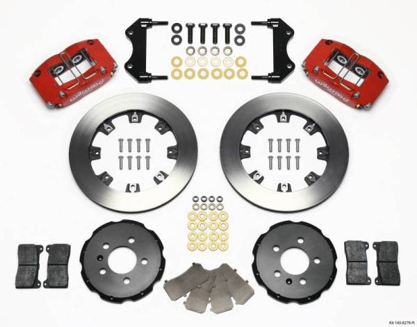 Wilwood - Wilwood Dynapro Radial Front Kit 12.19in Red 99-03 Jetta IV & Golf IV