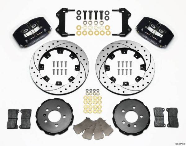 Wilwood - Wilwood Dynapro Radial Front Kit 12.19in Drilled 99-03 Jetta IV & Golf IV