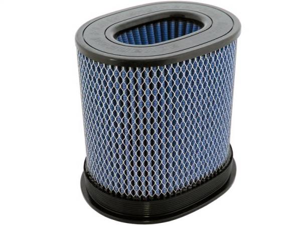 aFe - aFe MagnumFLOW HD Air Filters Pro 5 R Oval 7in X 4.75in F 9in X 7in T X 9H