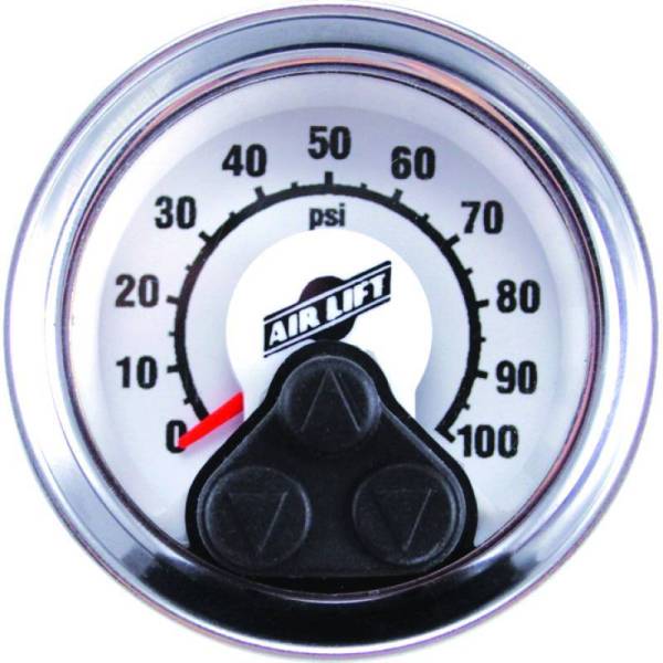 Air Lift - Air Lift Replacement Single Analog Gauge