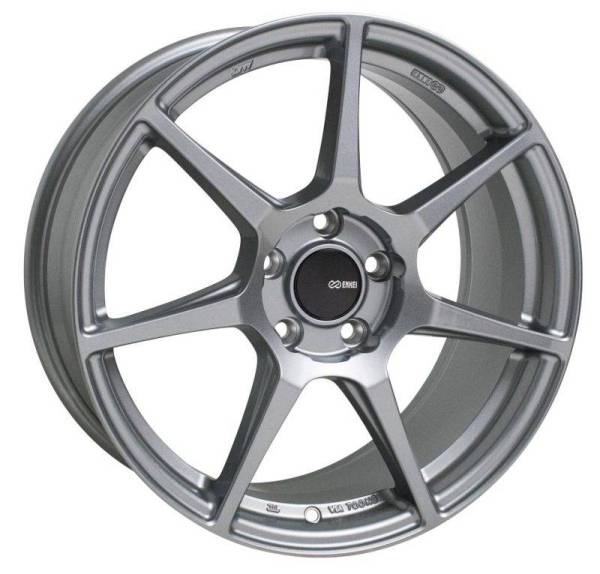 Enkei - Enkei TFR 17x9 5x100 45mm Offset 72.6 Bore Diameter Storm Gray Wheel