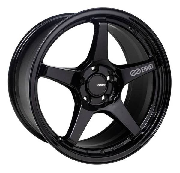 Enkei - Enkei TS-5 18x8 5x100 45mm Offset 72.6mm Bore Gloss Black