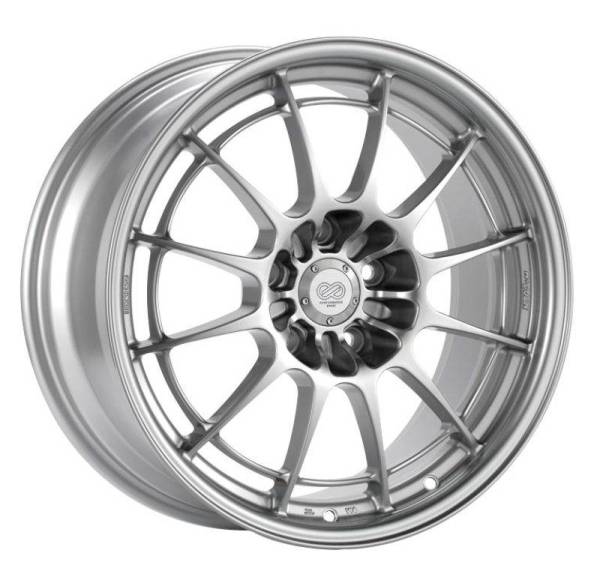 Enkei - Enkei NT03+M 18x8.5 5x120 38mm Offset 72.6mm Bore Silver Wheel *Special Order*