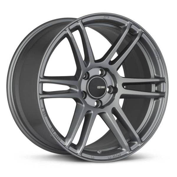 Enkei - Enkei TSR-6 18x8.5 5x100 45mm Offset 72.6mm Bore Titanium Gray Wheel