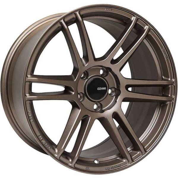 Enkei - Enkei TSR-6 18x8 5x100 45mm Offset 72.6mm Bore Matte Bronze Wheel