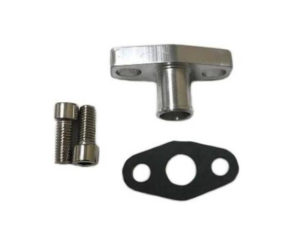 ATP - ATP Oil Drain (Return) Flange Kit w/ 5/8in BARB for Borg Warner EFR 6258/6758/7163/7670/8374/9180