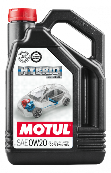 Motul - Motul Motul HYBRID 0W20 - 4L - Synthetic Engine Oil