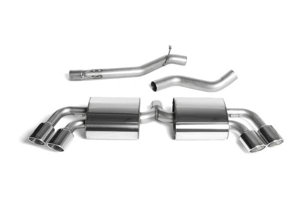 Milltek - Milltek Catback Exhaust, (Non-Resonated-Louder) for Audi TT-S Mk2 SSXAU292