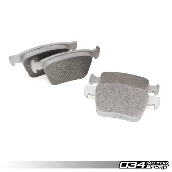 034Motorsport - 034Motorsport Cobalt XR2 Track Rear Brake Pad Set for 8V Audi S3 & MK7 VW Golf R MQB CRB-XR2-D7161-16.5MM