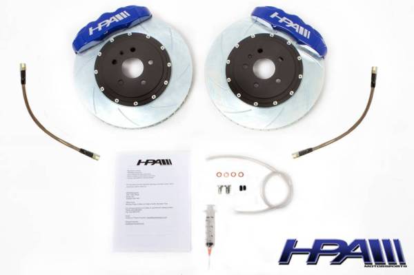 HPA - HPA High Performance 6-Piston Front Brake Kit for MK5/MK6 VW GTI, GLI, Golf R