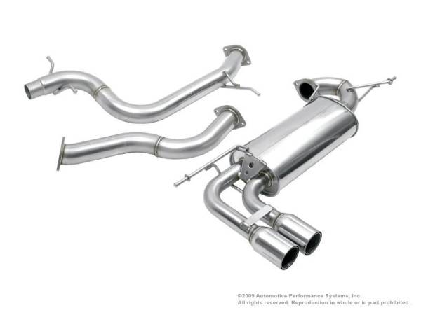 Neuspeed - NEUSPEED 70MM Stainless Steel Cat-Back Exhaust for Jetta MKV 2.5L