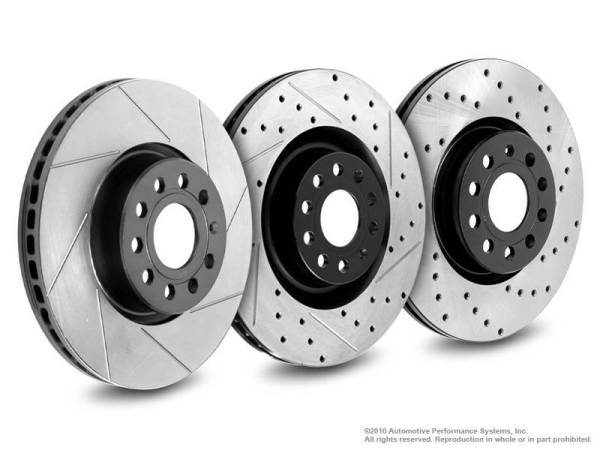 Neuspeed - Neuspeed Drilled Front Rotors for B8 S4 & S5