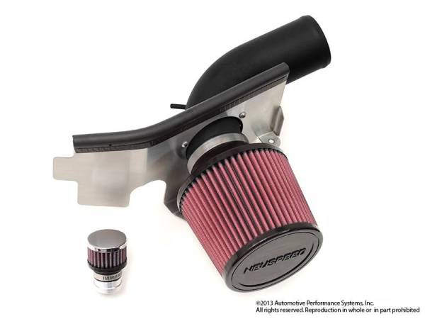 Neuspeed - NEUSPEED P-Flo Air Intake Kit for 2014 2.0TSI & 1.8 TSI Black intake tube w/ dry filter