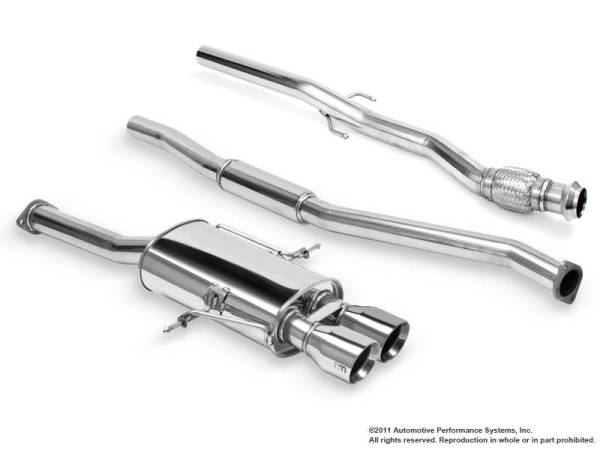 NM Engineering - NM Eng. Downpipe-Back Exhaust System for R56, R58 w/ downpipe