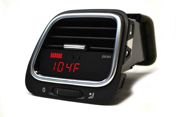 P3 Gauges - P3 Gauges Vent Integrated Digital Interface for Scirocco, Eos, I have Silver Trim