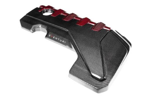 Eventuri - Eventuri Audi RS3 Gen 2 / TTRS 8S Black and Red Engine Cover