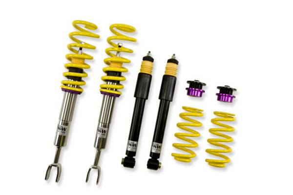 KW - KW Height adjustable stainless steel coilovers with adjustable rebound damping - 18010030