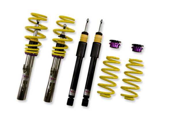 KW - KW Height adjustable stainless steel coilovers with adjustable rebound damping - 18080029