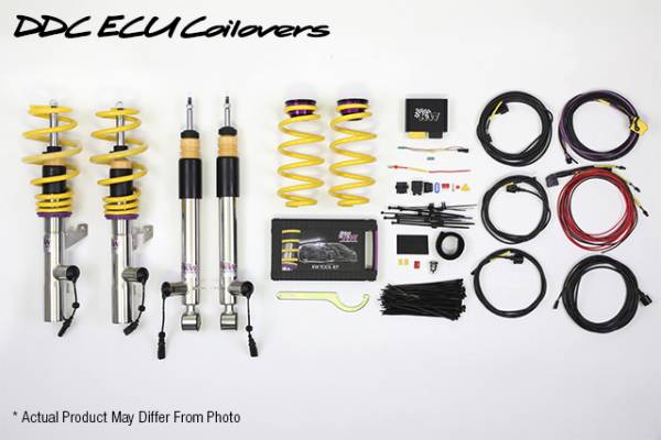 KW - KW Height Adjustable Coilovers with standalone ECU for Electronic Damper Control - 39010010