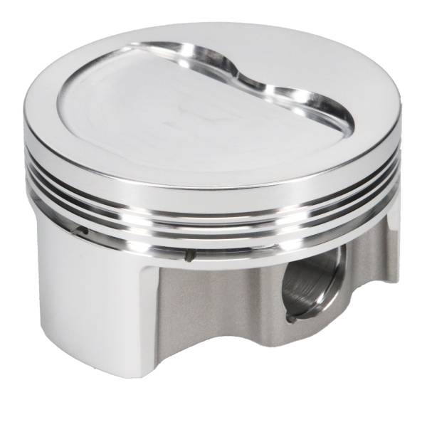 JE Pistons - JE Pistons Piston Set, 2618, Inv Dome/Dish, 3.402 Bore, 1.311 CD, 0.866 Pin, Set of 4. - 312394