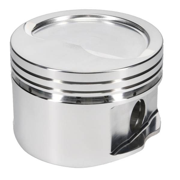 JE Pistons - JE Pistons Piston Single, 2618, Inv Dome/Dish, 4.375 Bore, 1.858 CD, 0.990 Pin, Set of 1. - 232453L