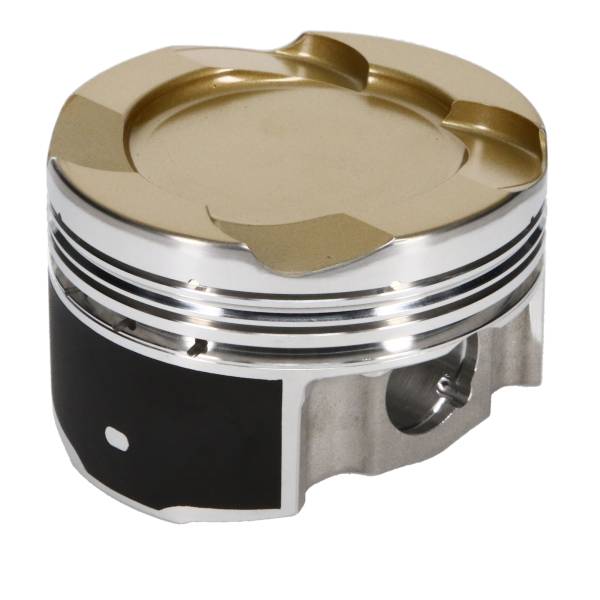 JE Pistons - JE Pistons Piston Single, 2618, Inv Dome/Dish, 3.307 Bore, 1.244 CD, 0.866 Pin, Set of 1. - 367877S