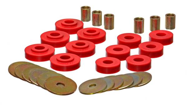 Energy Suspension - Energy Suspension Body Mount Set 3.4102R