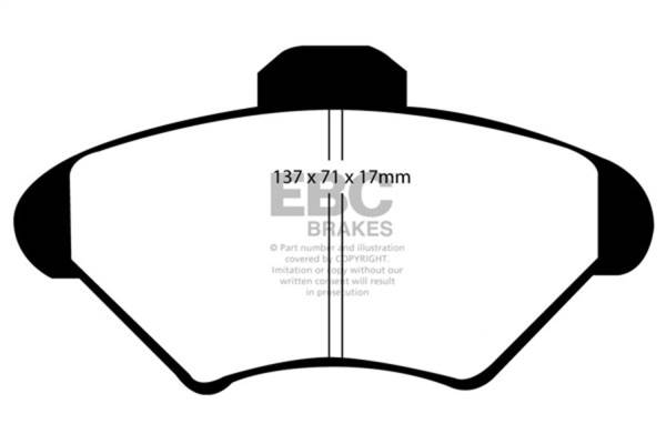 EBC Brakes - EBC Brakes Greenstuff 2000 Series Sport Brake Pads DP21143