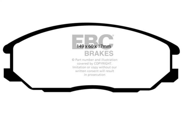 EBC Brakes - EBC Brakes Greenstuff 2000 Series Sport Brake Pads DP21332