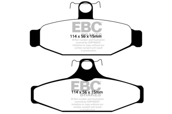 EBC Brakes - EBC Brakes Greenstuff 2000 Series Sport Brake Pads DP21165