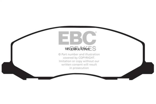 EBC Brakes - EBC Brakes Greenstuff 2000 Series Sport Brake Pads DP22015