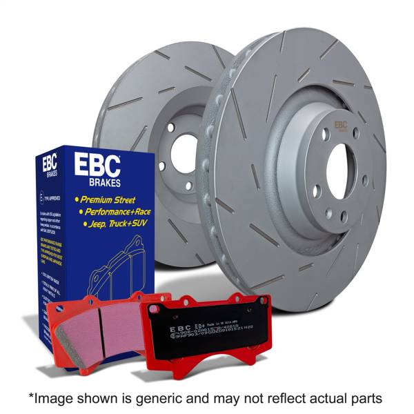 EBC Brakes - EBC Brakes S15 Kit Extra Duty and USR Rotors S15KR1026