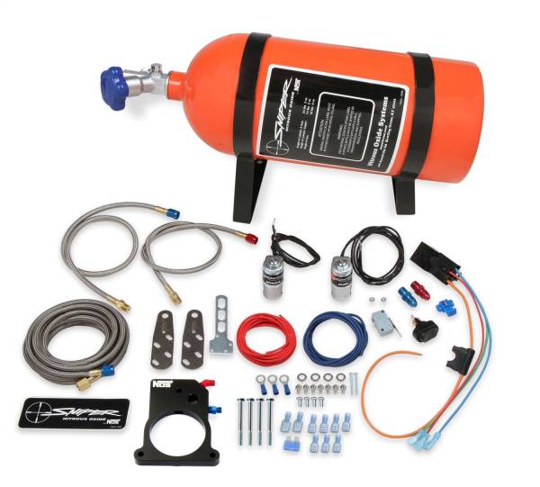 NOS/Nitrous Oxide System - NOS/Nitrous Oxide System Sniper Wet EFI Nitrous Plate Kit 07164NOS