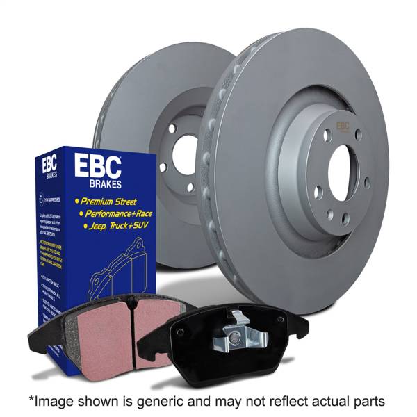 EBC Brakes - EBC Brakes S20 Kits Ultimax and Plain Rotors S20K2281