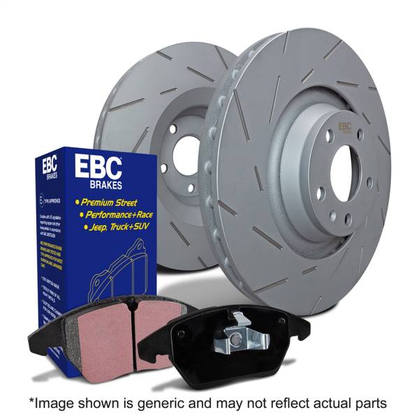 EBC Brakes - EBC Brakes S2 Kits Greenstuff 2000 and USR Rotors S2KF1074