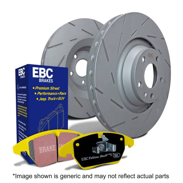 EBC Brakes - EBC Brakes S9 Kits Yellowstuff and USR Rotors S9KR1445