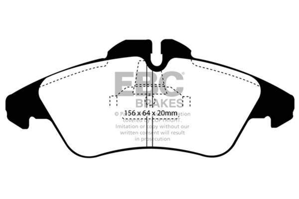 EBC Brakes - EBC Brakes Ultimax OEM Replacement Brake Pads UD1177