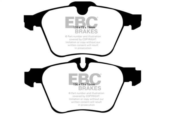 EBC Brakes - EBC Brakes Ultimax OEM Replacement Brake Pads UD1240