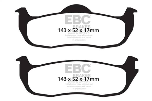 EBC Brakes - EBC Brakes Ultimax OEM Replacement Brake Pads UD1041