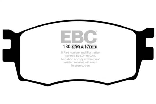 EBC Brakes - EBC Brakes Ultimax OEM Replacement Brake Pads UD1156