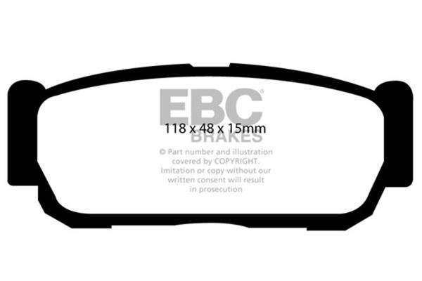 EBC Brakes - EBC Brakes Ultimax OEM Replacement Brake Pads UD954