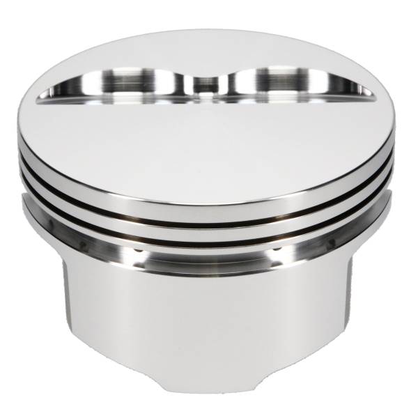 JE Pistons - JE Pistons Piston Single, 2618, Flat Top, 4.030 Bore, 1.125 CD, 0.927 Pin, Set of 1. 116855L