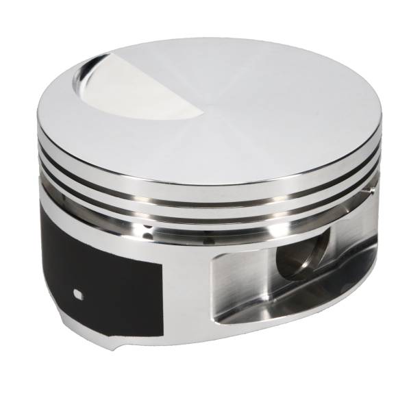 JE Pistons - JE Pistons Piston Single, 2618, Flat Top, 4.390 Bore, 1.770 CD, 1.040 Pin, Set of 1. 131685S