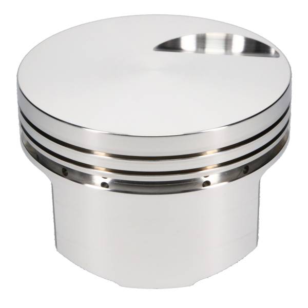 JE Pistons - JE Pistons Piston Single, 4032, Flat Top, 4.320 Bore, 1.645 CD, 0.990 Pin, Set of 1. 139479S