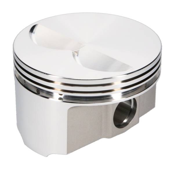 JE Pistons - JE Pistons Piston Single, 2618, Flat Top, 4.040 Bore, 1.550 CD, 0.927 Pin, Set of 1. 157077S