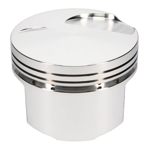 JE Pistons - JE Pistons Piston Single, 4032, Flat Top, 4.030 Bore, 1.660 CD, 0.912 Pin, Set of 1. 206044S